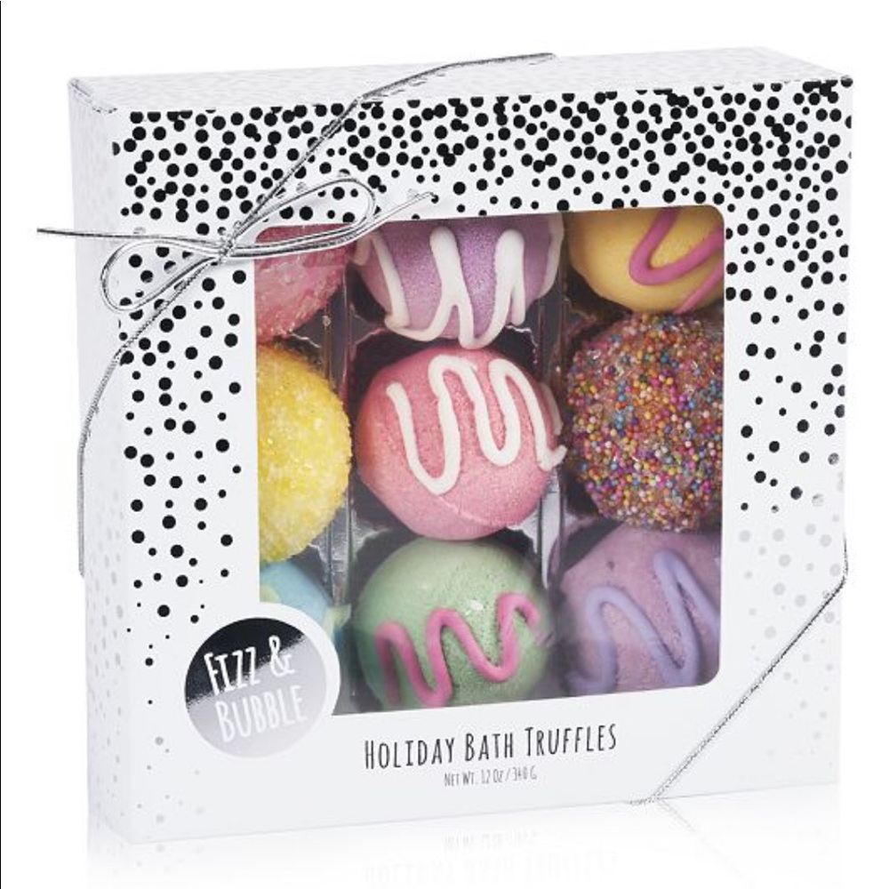 9 Fizz and bubble bath truffles